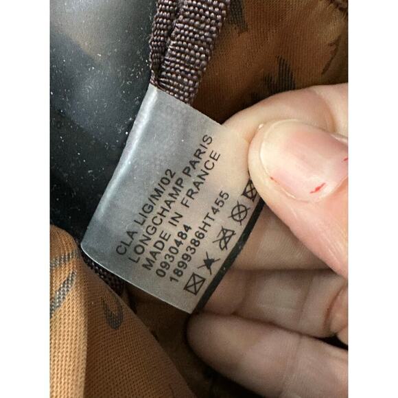 Longchamp Black Lepliage Neo Nylon Rucksack Travel Backpack - Picture 5 of 9